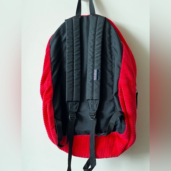 Jansport red cordauroy backpack - Picture 12 of 16